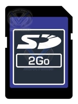Toshiba SD Card 2 Go pour camera numérique CAMELIO