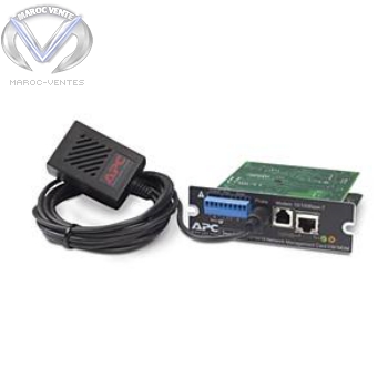 Carte SNMP Web APC Out Of Band avec capteur d'environnement