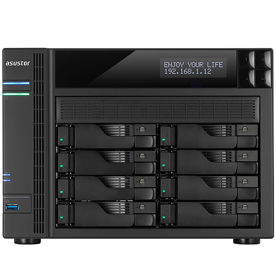 Serveur NAS 8 Baies Processeurs Intel Celeron