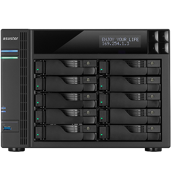Serveur NAS 10 Baies Intel Celeron pour les PME