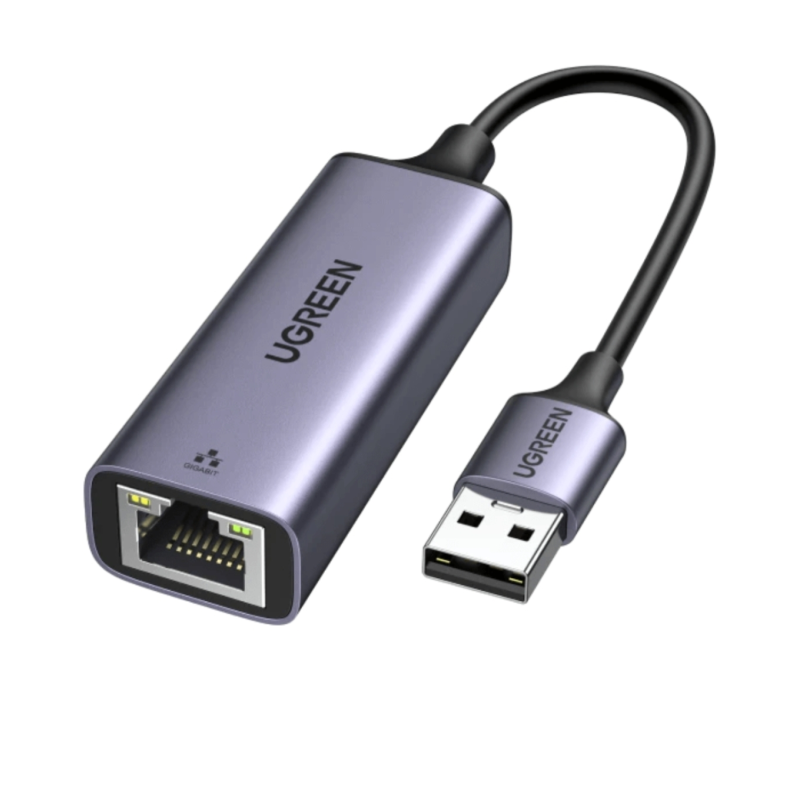 Adaptateur Ugreen Aliminium USB 3.0 vers RJ45 Ethernet gigabit (50922)