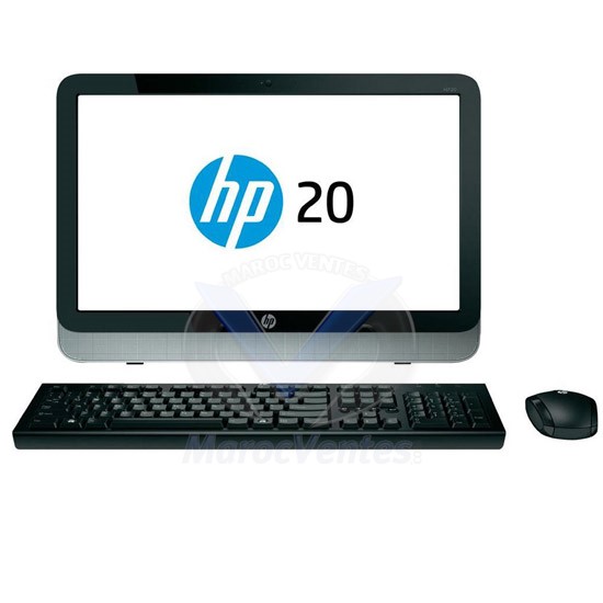 HP AiO 20-2310nk Processeur AMD Dual-Core E1-6010 (1,35 GHz) All-in-One 20-2310nk