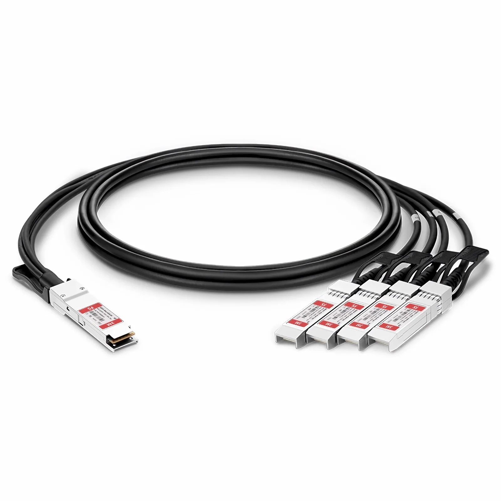 Câble Direct Attach Copper (DAC) HPE X240 QSFP+ vers 4 x SFP+ 3m