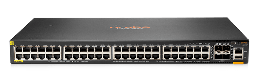 6300F 48G CL4 PoE 4SFP56 Switch