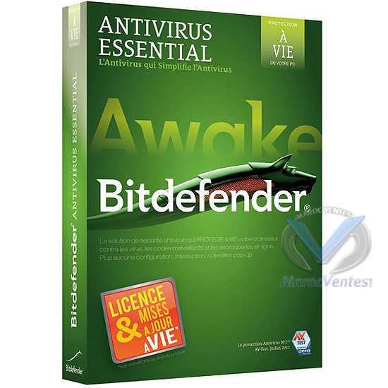 Bitdefender Antivirus Essential A Vie / 1 Utilisateur