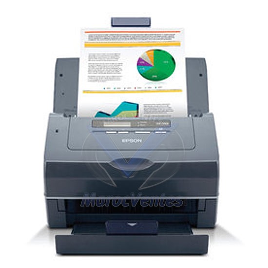 GT-S55N -PC & Mac , Résolution 600dpi , 24bits en couleur, 256 niveaux de gris, Recto Verso en un passage B11B202301NP