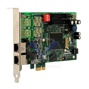Carte ISDN BRI 2 Port PCIe
