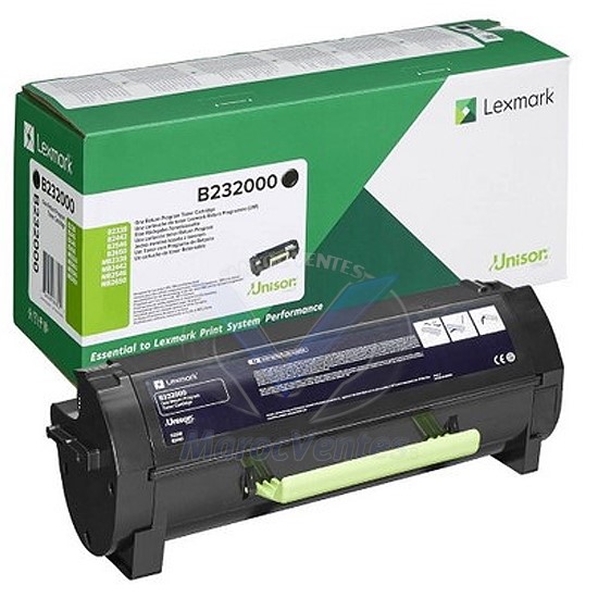 Toner Noir de Capacité Standard B232000