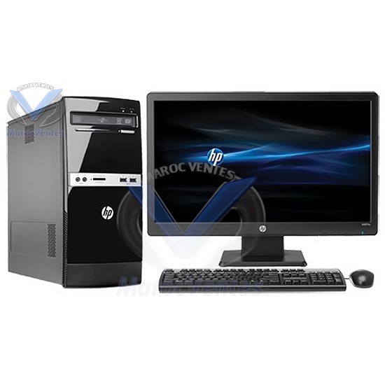 ORDINATEUR FORMAT MICROTOUR HP 600B AVEC ÉCRAN 20"... B5G16EA