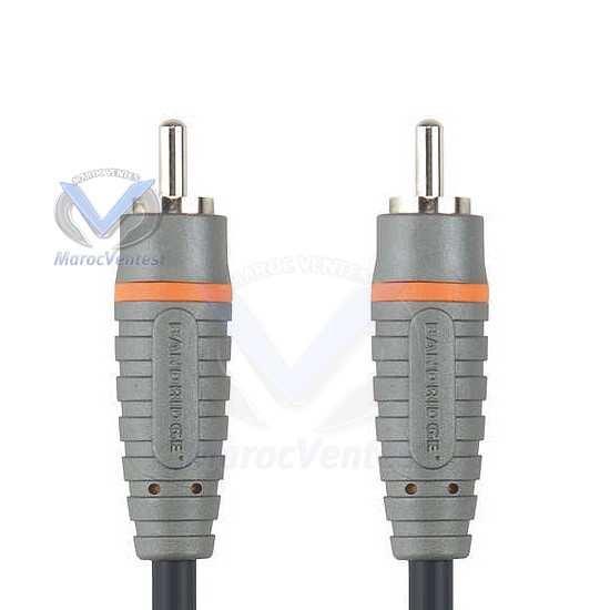 BE BLUE DIG. COAX AUDIO CABLE RCA M - RCA M 2M-BE BLUE DIG. COAX AUDIO CABLE RCA M - RCA M 2M