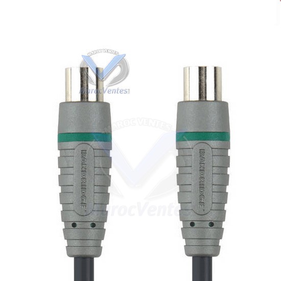 BE BLUE COAXIAL ANTENNA CABLE COAX M - COAX M 2M-BE BLUE COAXIAL ANTENNA CABLE COAX M - COAX M 2M