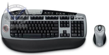 Clavier et souris Optical avec Lecteur d'empreinte