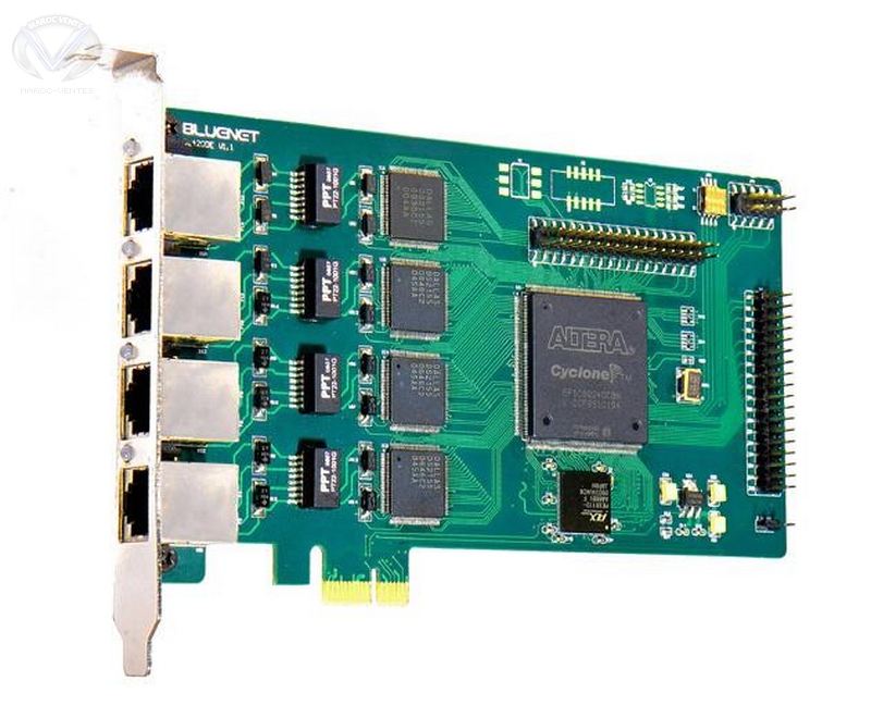 Carte E1 a 4 port Pour Asterisk ISDN PRI Digital Interface