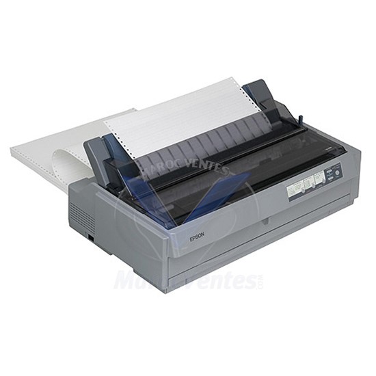 LQ 2190N Ethernet - 24 aiguilles 136 colonnes 539 CPS Mutlticopie: 1+5 Port: // + USB C11CA92001A0