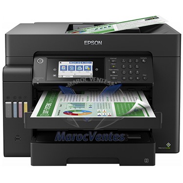 Imprimante ECOTANK L15150 Multifonction 4 en 1 Recto Verso Automatique A3+ (copy scan print fax)