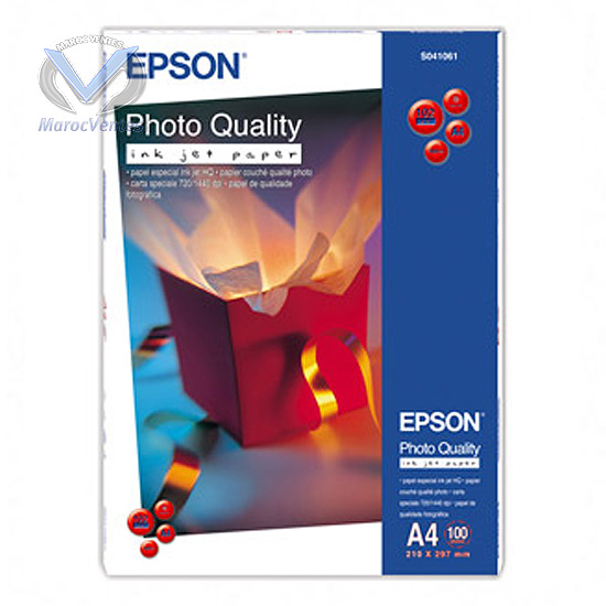 EPSON Papier Couche Qualite Photo A4 (100F-102G)
