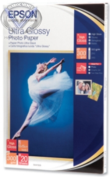 Papier photo Ultra Glacé 10 x 15 cm 300g/m²