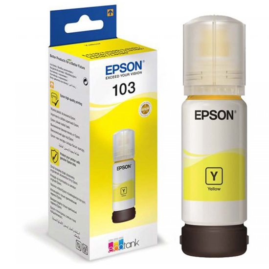 Bouteille d'encre 103 EcoTank Jaune