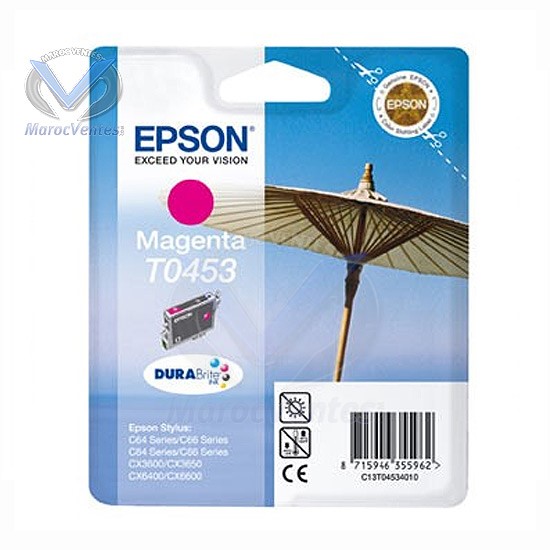 EPSON ENCRE DURABRITE MAGENTA C64/C66/C84/C86/PE/C-EPSON ENCRE DURABRITE MAGENTA C64/C66/C84/C86/PE/C