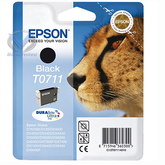 Cartouche "Guépard" - Encre DURABrite Ultra N