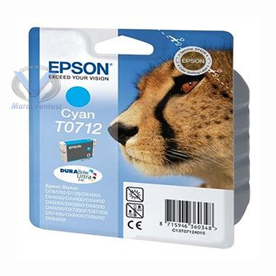 EPSON Cartouche -Guepard - Encre DURABrite Ultra C