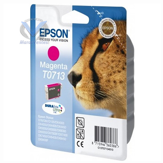 EPSON Cartouche -Guepard - Encre DURABrite Ultra M