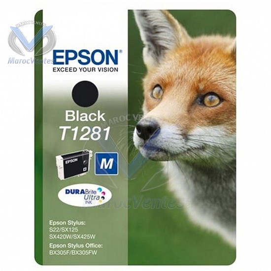 Cartouche "Renard" - Encre DURABrite Ultra Noir-Cartouche "Renard" - Encre DURABrite Ultra Noir