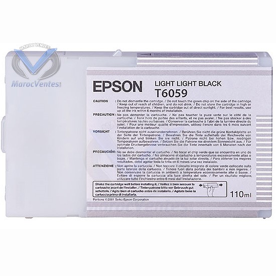 Encre Pigment Gris Clair SP 4800/4880 (110ml)-Encre Pigment Gris Clair SP 4800/4880 (110ml)