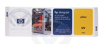 HP C1895A - Kit Encreur Jaune - Encre UV - 410ml C1895A