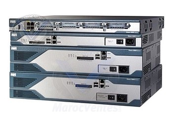 Routeur 2811 Voice Security Bundle avec PVDM2-16 et FL-SRST-35 C2811-VSEC-SRST/K9