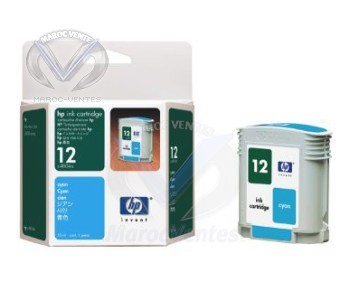 HP C4804A - Cyan 55ml (n° 12) C4804A