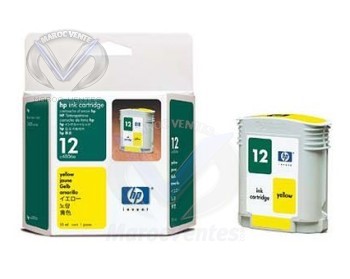 HP C4806A - Jaune 55ml (n° 12) C4806A