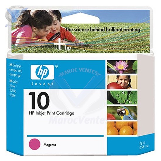 HP 10 Magenta Ink Cartridge(14ml)-HP 10 Magenta Ink Cartridge(14ml)