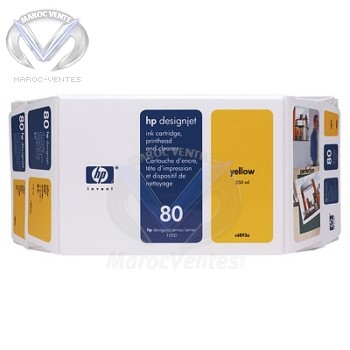 HP C4893A - Tête + Jaune + Kit Nettoyage C4893A