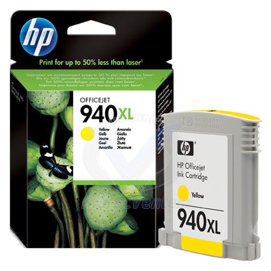 CARTOUCHE HP 940XL JAUNE C4909AE