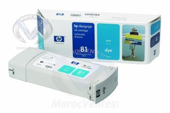 HP C4931A - Cyan 680ml (n° 81 C4931A