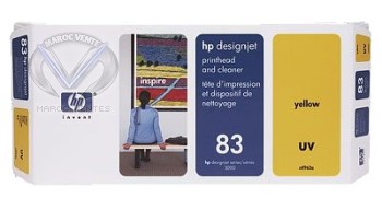 HP 83 jaune DesignJet UV Tête d'impression + Nettoyeur