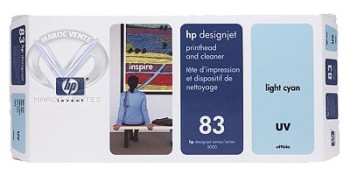 Tête d’impression et Dispositif de Nettoyage Cyan Clair UV