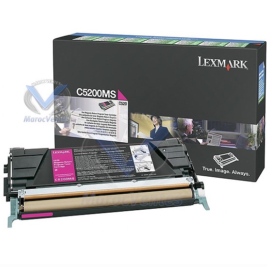 Cartouche de toner Magenta LRP*pour Lexmark C530, 1500 pages-Cartouche de toner Magenta LRP*pour Lexmark C530, 1500 pages