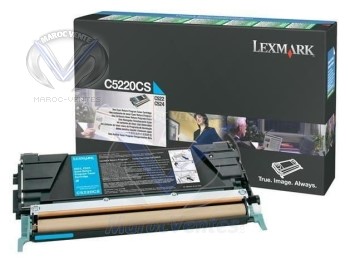 Toner Cyan Lexmark Laser Couleur C52X 3000P