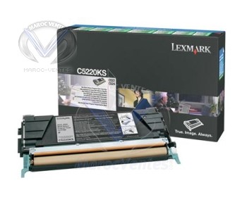 Toner Noir Lexmark LaserCouleur C522 4000P