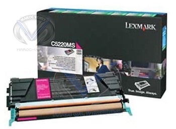 Toner Magenta Lexmark Laser Couleur C52X 3000P