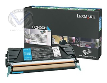 LEXMARK Toner Cyan Laser  Couleur C524 C532 C534 5000P