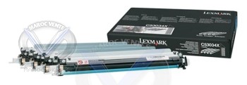 Photoconducteur 4 packs pour Lexmark C53x, 20 000 x 4