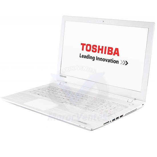PC Portable TOSHIBA C55 15.6 i5-5200U 4GB  500GB WHITE FreeDos C55-C-11K