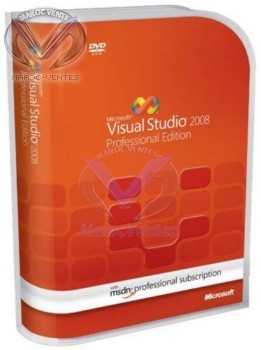 Visual Studio Pro 2008 Win32 French DVD C5E-00251