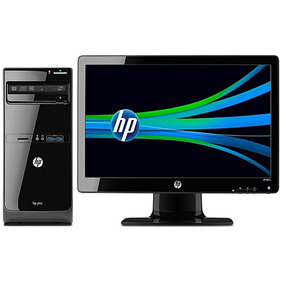 Ordinateur bureau Pro 3500  Intel Core i3-3220 ,HP 20" LED DVI+VGA