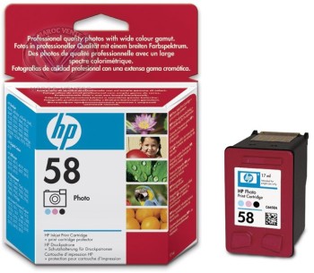 HP No. 58 photo inkjet print cartridge