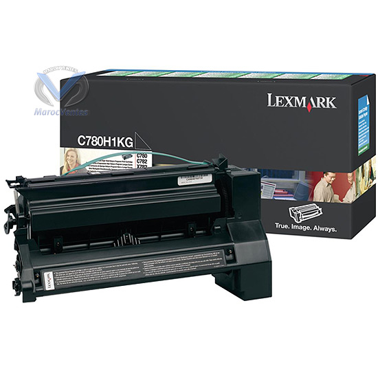 Cartouche De Toner Lrp Noire Pour C780n C782n X782e Capacite 6000 P