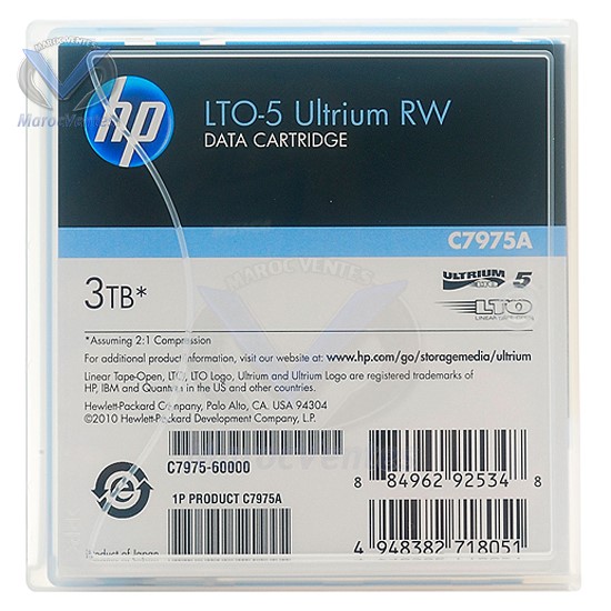 HP LTO5 Ultrium 1.6TB Read/Write Data Cartridge-HP LTO5 Ultrium 1.6TB Read/Write Data Cartridge